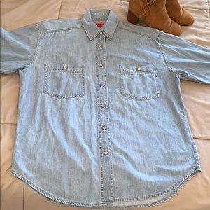Denim Button Down Shirt